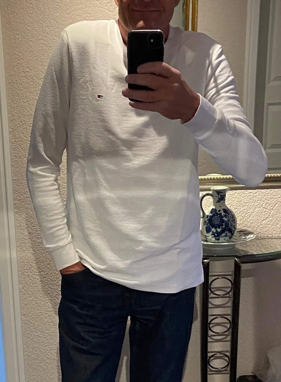 Tommy Hilfiger New Structure Basic Maglietta Uomo Cotone