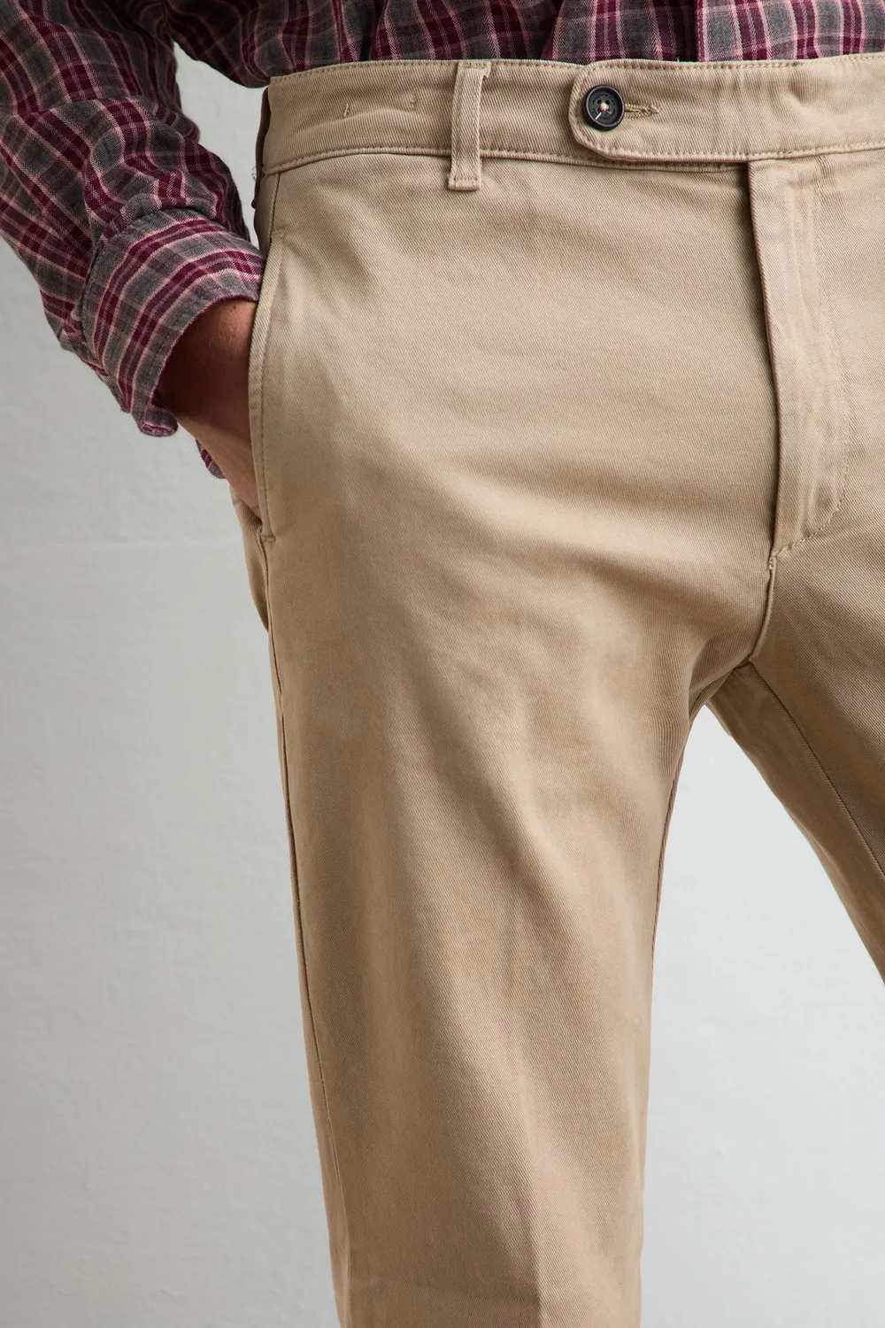 Massimo Alba Winch2 pantaloni uomo fossil cotone