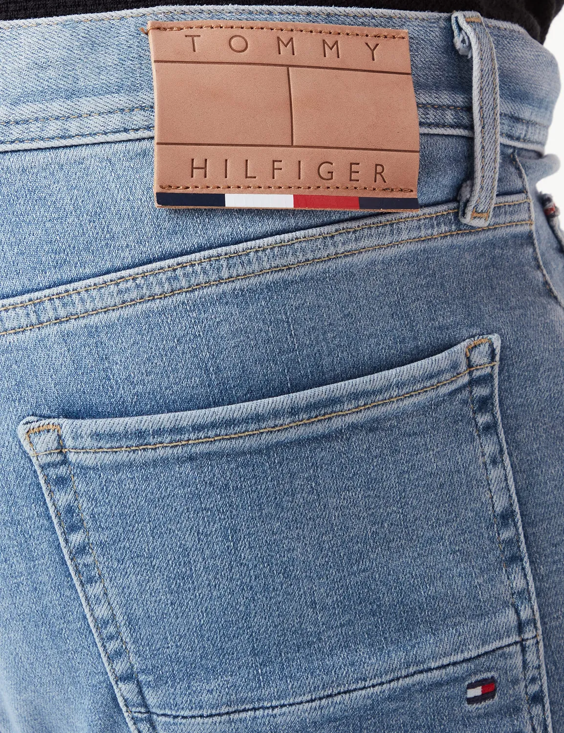 Tommy Hilfiger Bleecker jeans slim elasticizzati blu chiaro