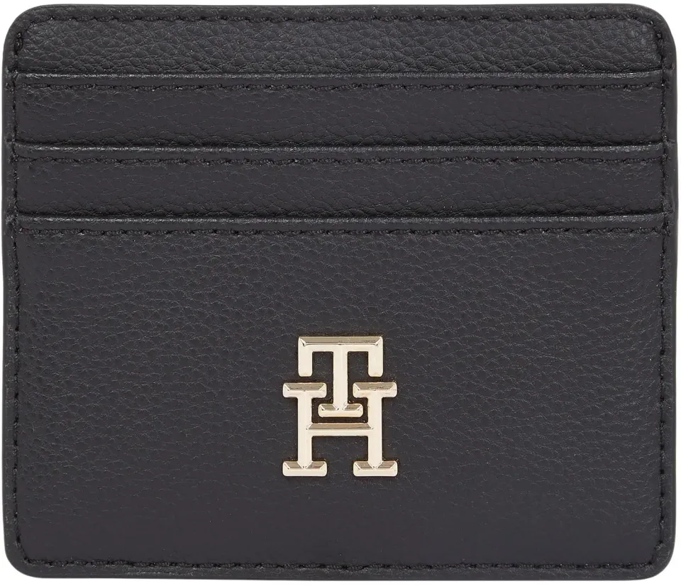 Tommy Hilfiger Soft Logotape Piccolo portacarte nero unico