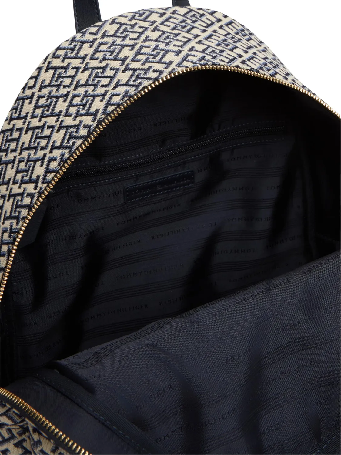 Tommy Hilfiger TH Jacquard Ess AW0AW19288 zaino donna blu