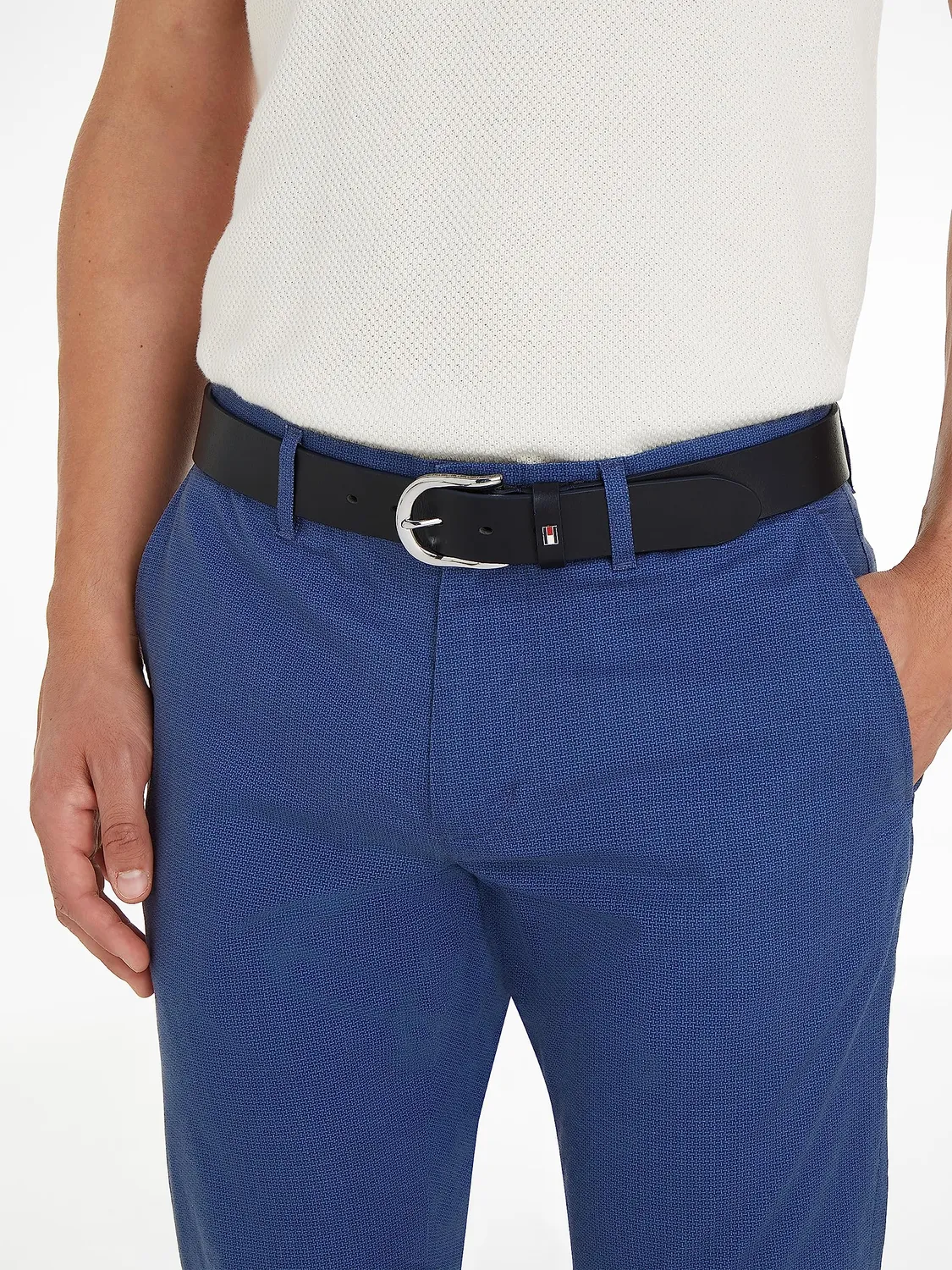 Tommy Hilfiger New Danny Belt cintura donna pelle taglia 95 logo