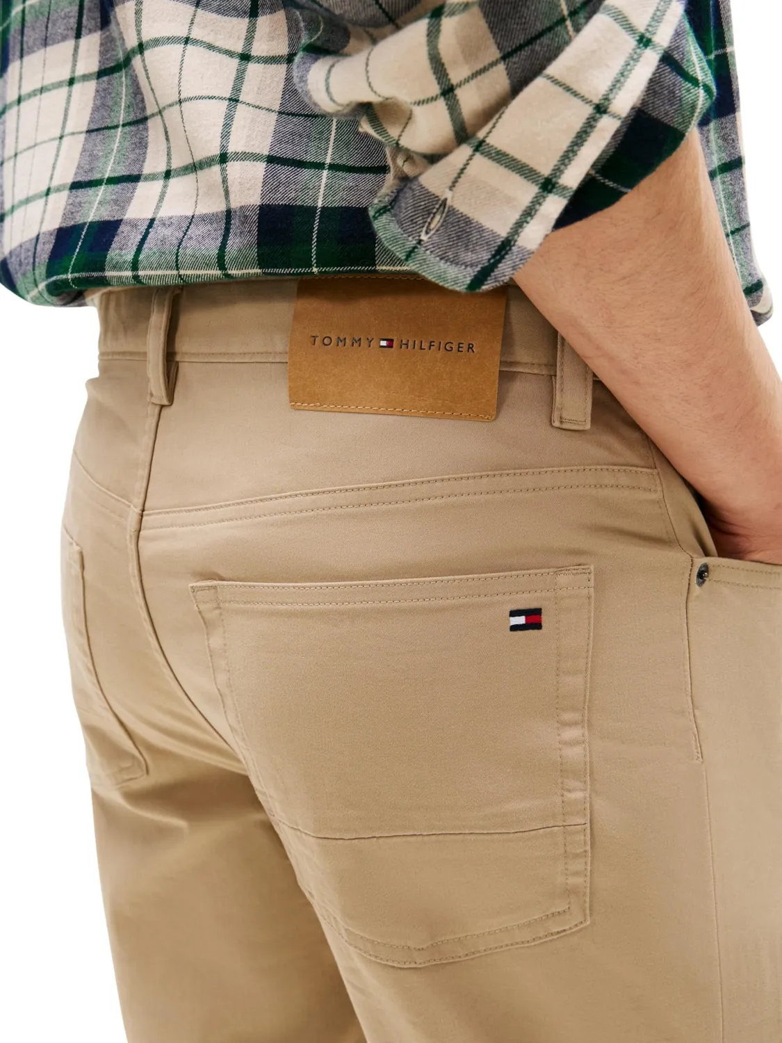 Tommy Hilfiger 5 tasche pantaloni uomo chino blu