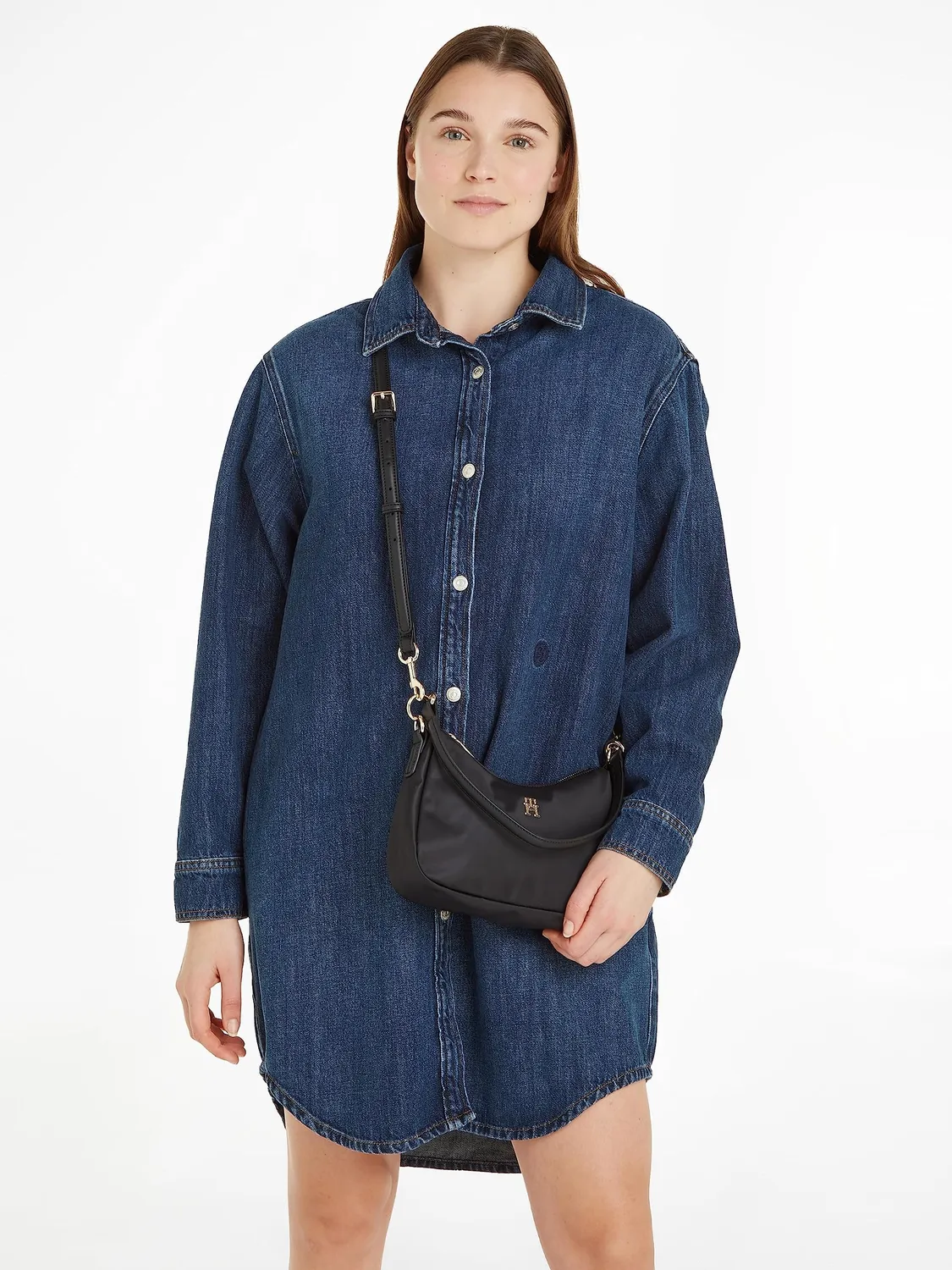 Tommy Hilfiger Poppy borsa hobo piccola donna