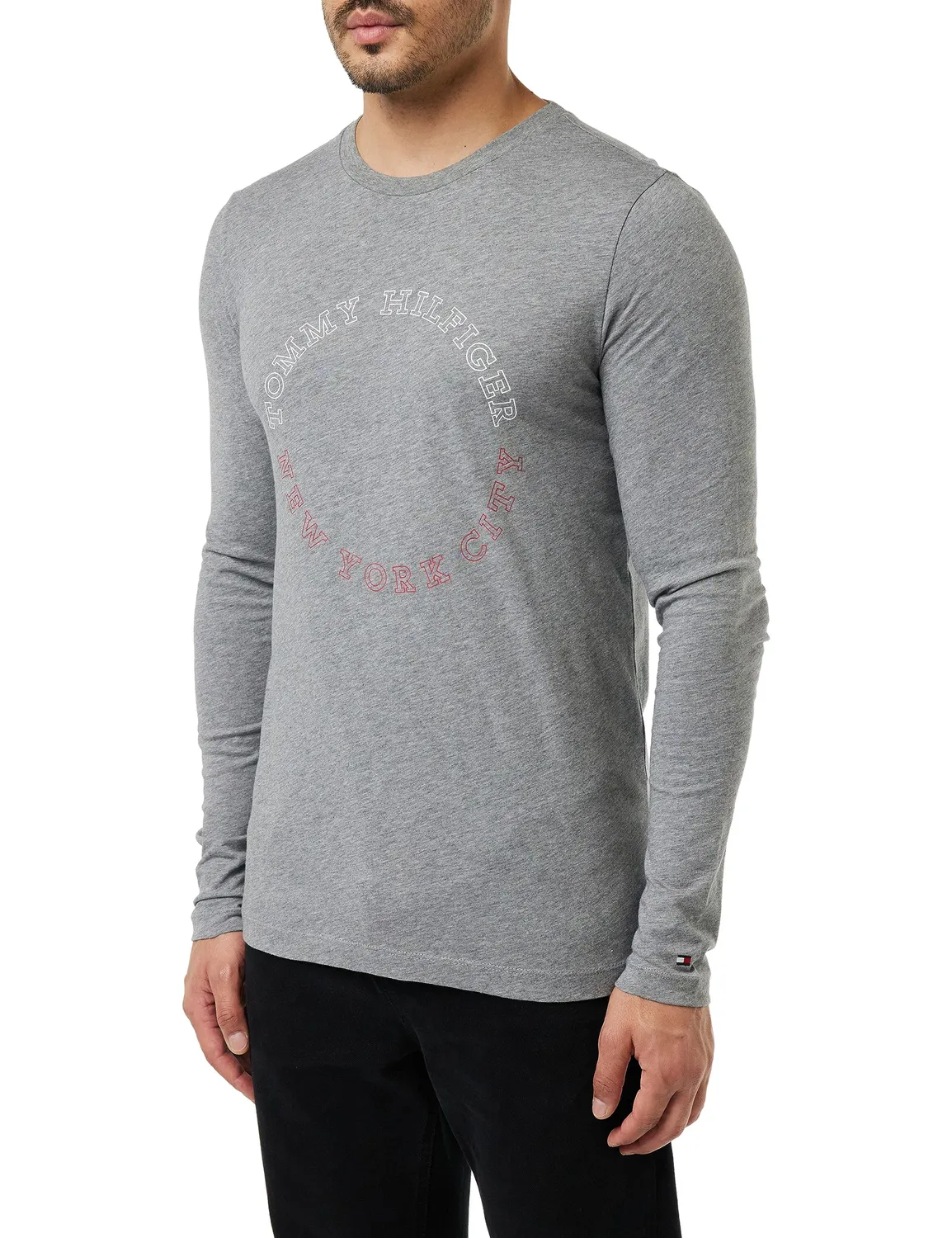 Tommy Hilfiger maglietta maniche lunghe XXL cotone