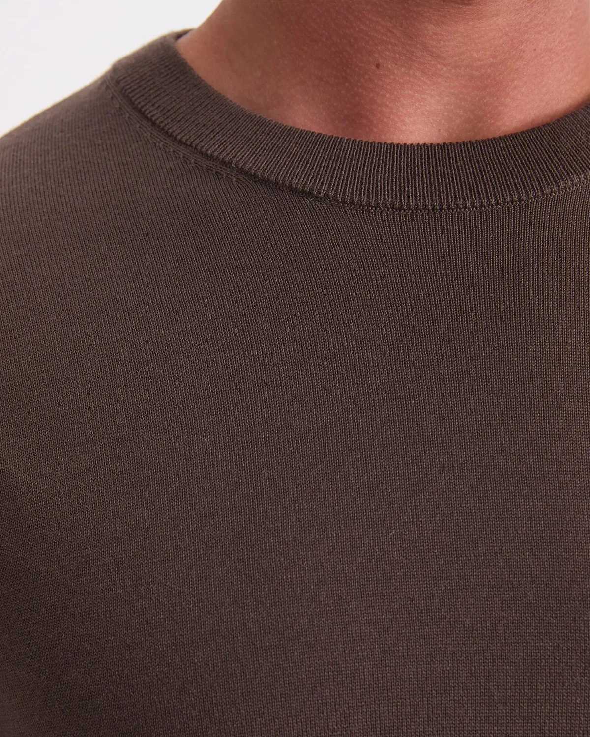 Sportscraft Merino maglione uomo girocollo lana regular