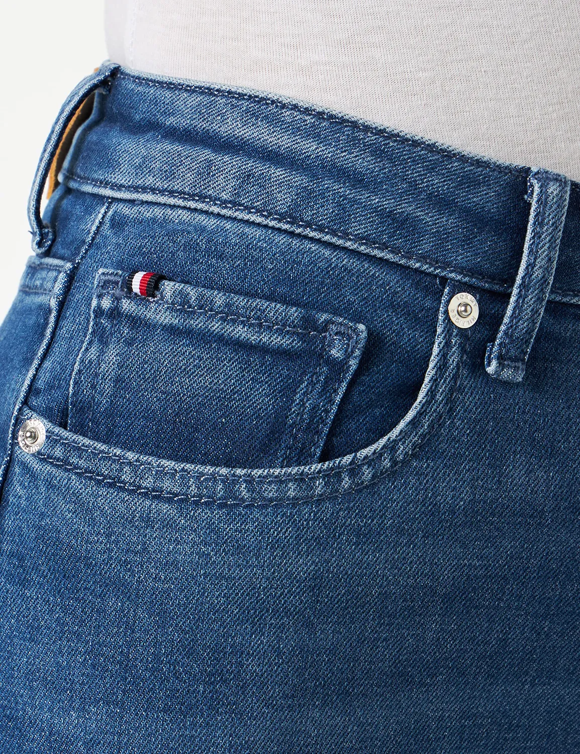 Tommy Hilfiger jeans donna 29W/32L modello dritto blu