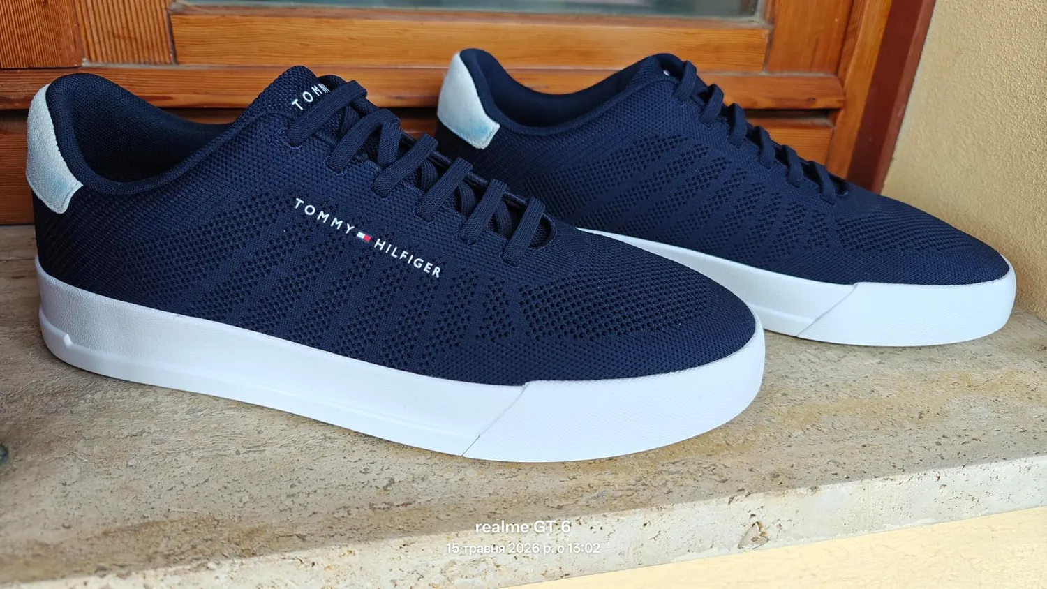 Tommy Hilfiger TH Court Knit FM0FM05823 sneakers uomo bianche