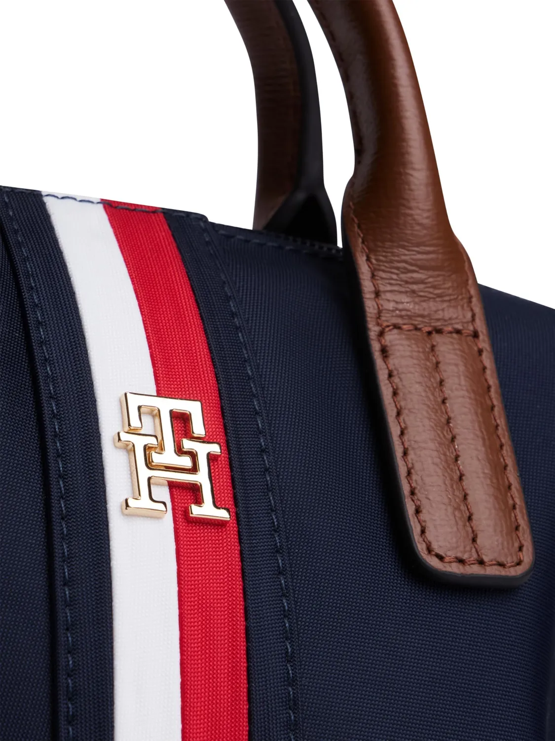 Tommy Hilfiger Popette AW0AW19025 mini tote donna nera