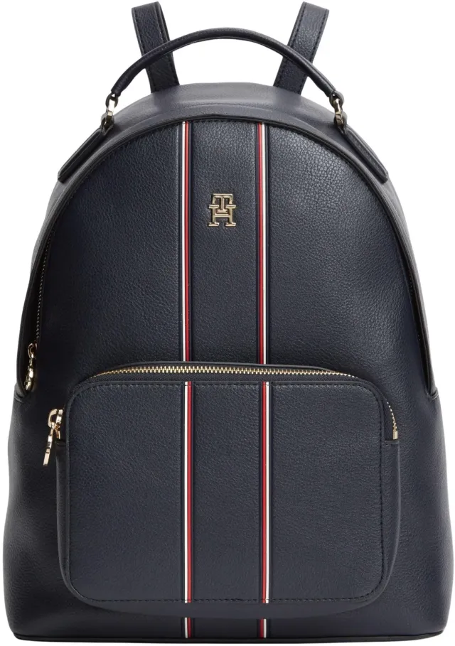Tommy Hilfiger Daily zaino donna Space Blue tasca zip