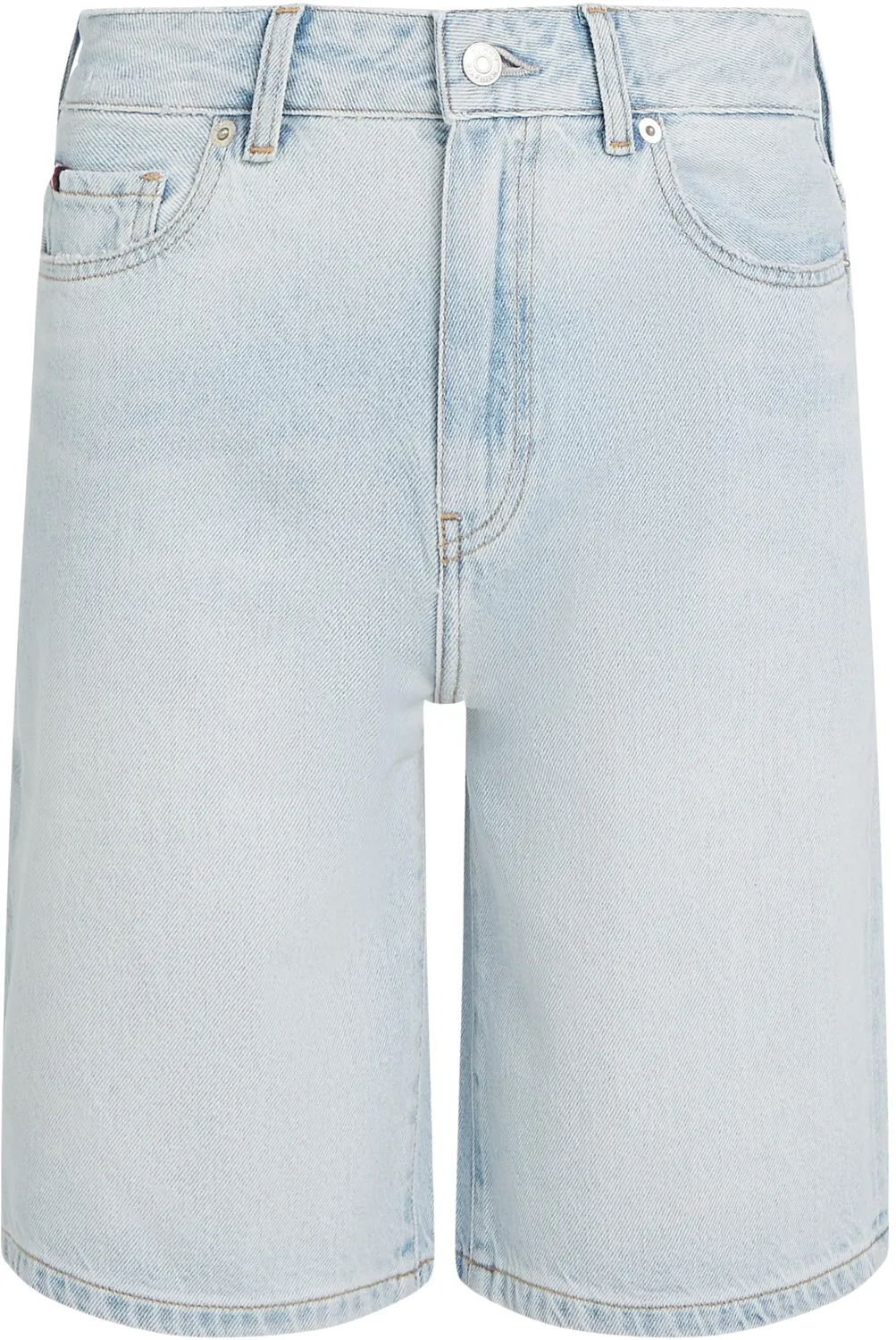 Tommy Hilfiger Bermuda jeans donna vita alta taglia 29W