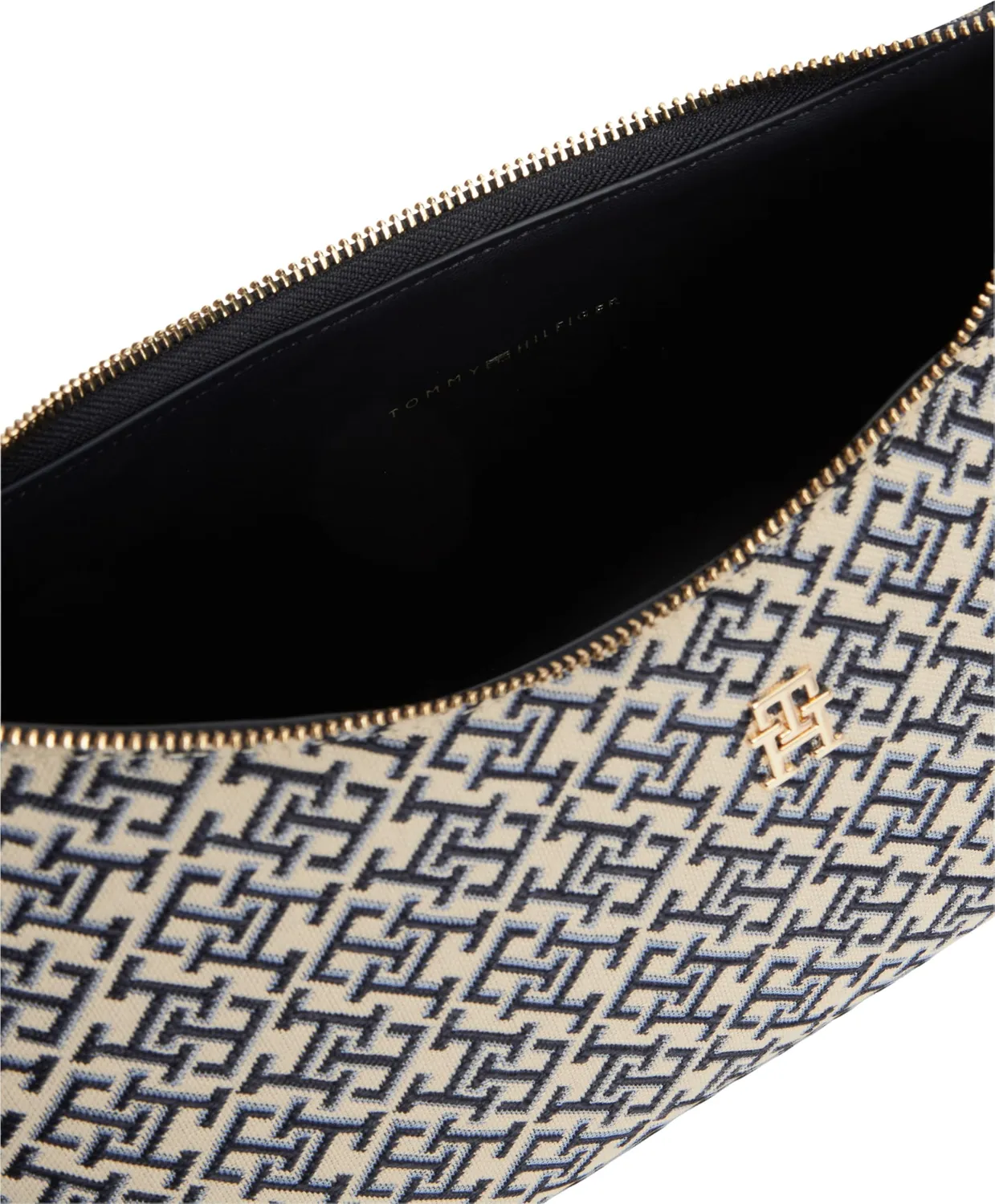 Tommy Hilfiger Icon Jacquard borsa spalla blue mono