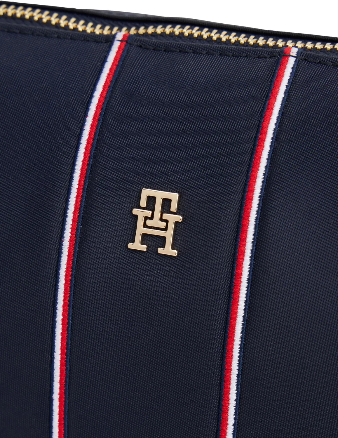 Tommy Hilfiger Icon Zip Beauty Case Nylon Donna Blu