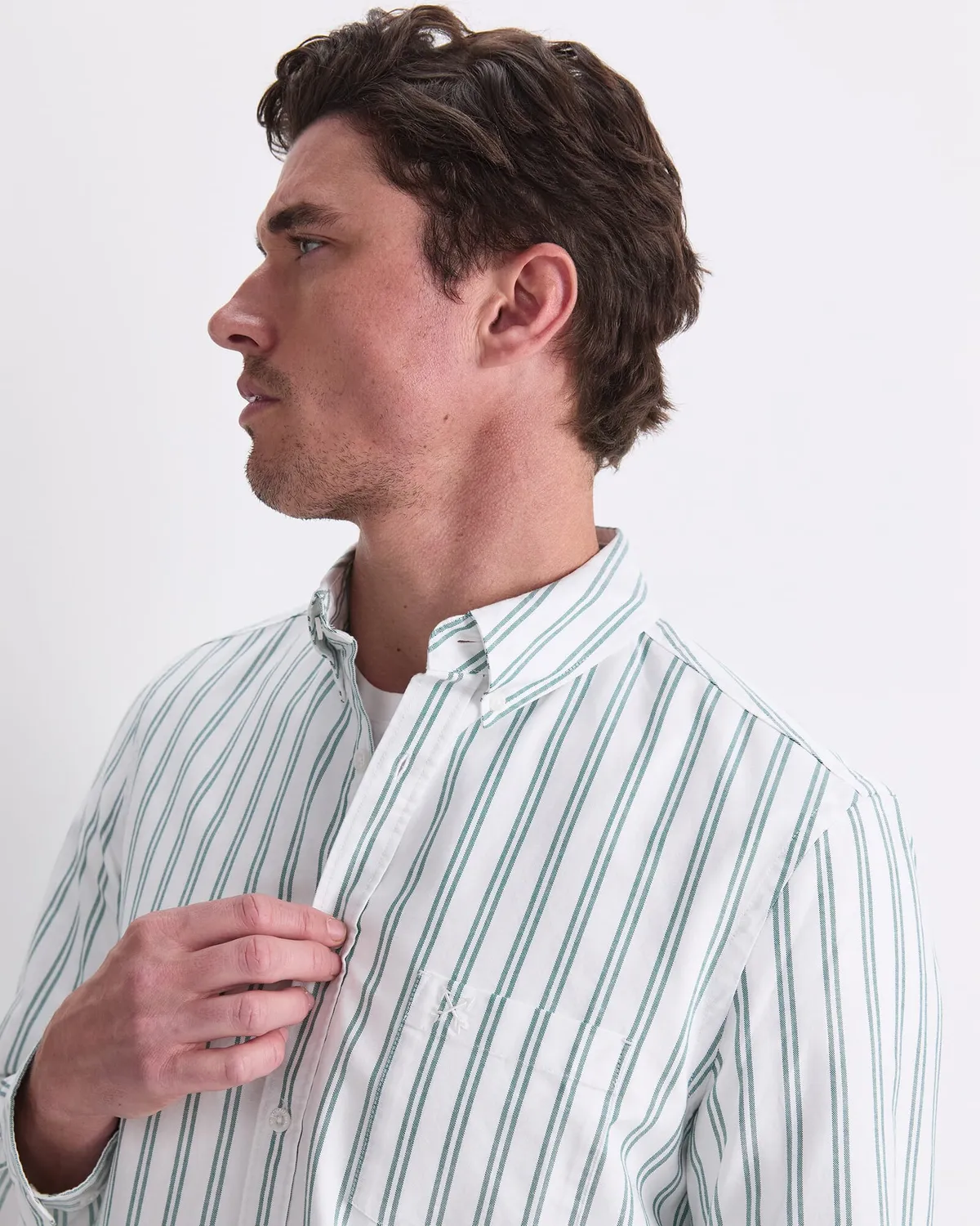 Sportscraft Oxford 208096 camicia uomo XS-XXXL riga cotone
