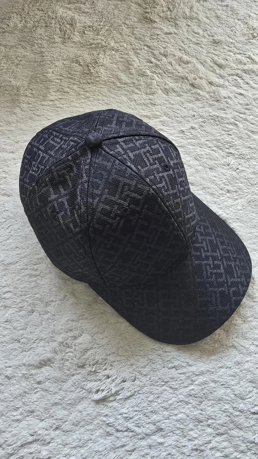 Tommy Hilfiger Monogram cappellino donna nero regolabile