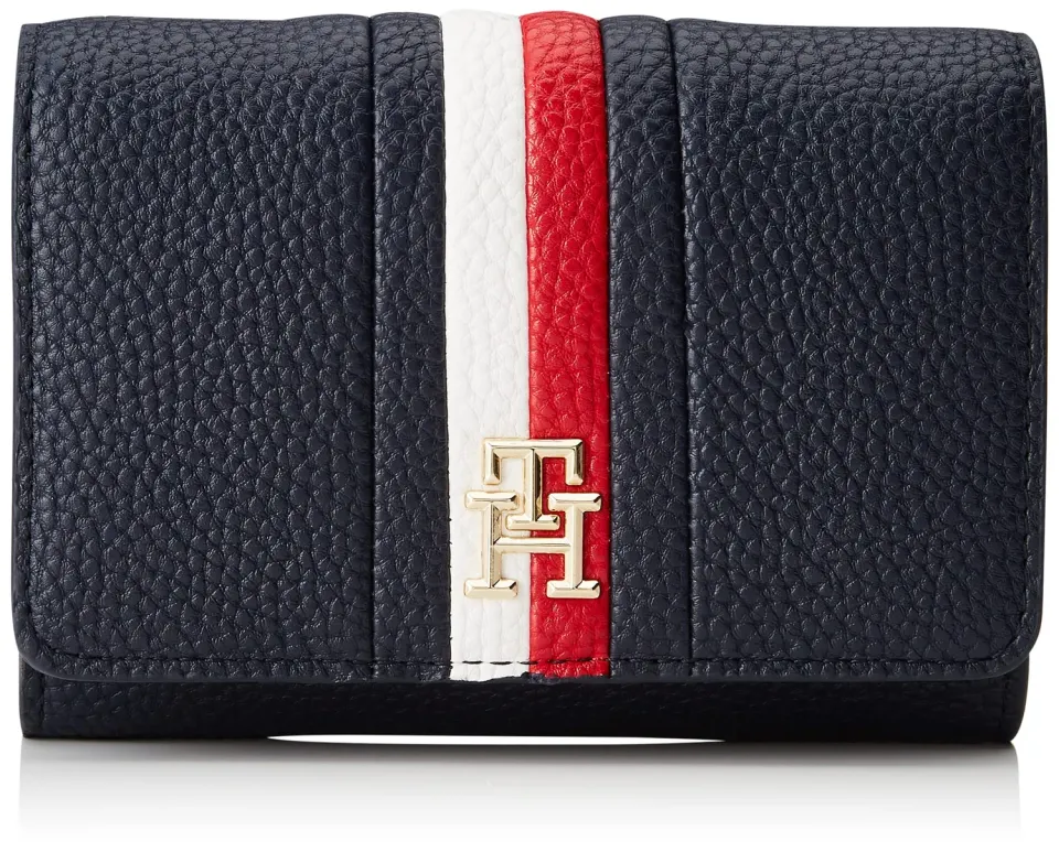Tommy Hilfiger TH Emblem portafoglio donna Space Blue