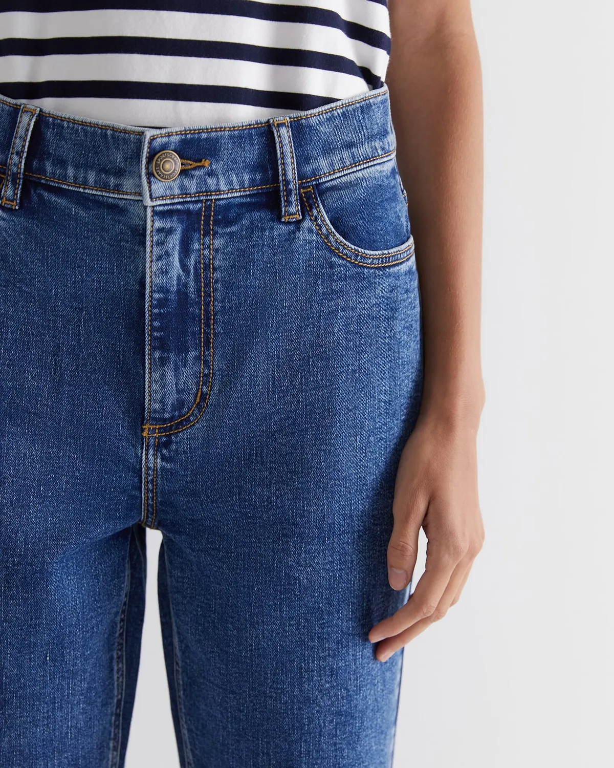 Sportscraft Bec Jean jeans donna dritti vita alta