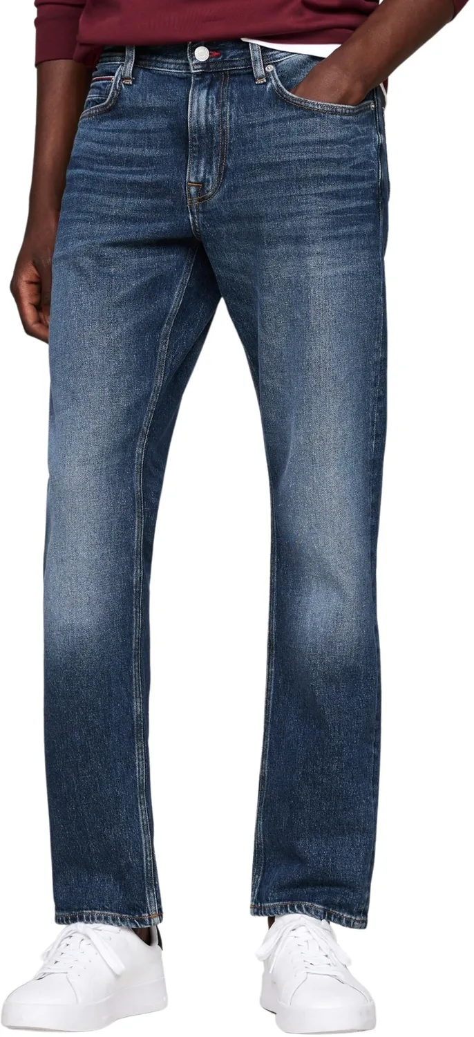 Tommy Hilfiger Regular Fit Jeans Uomo 36W/34L Indigo