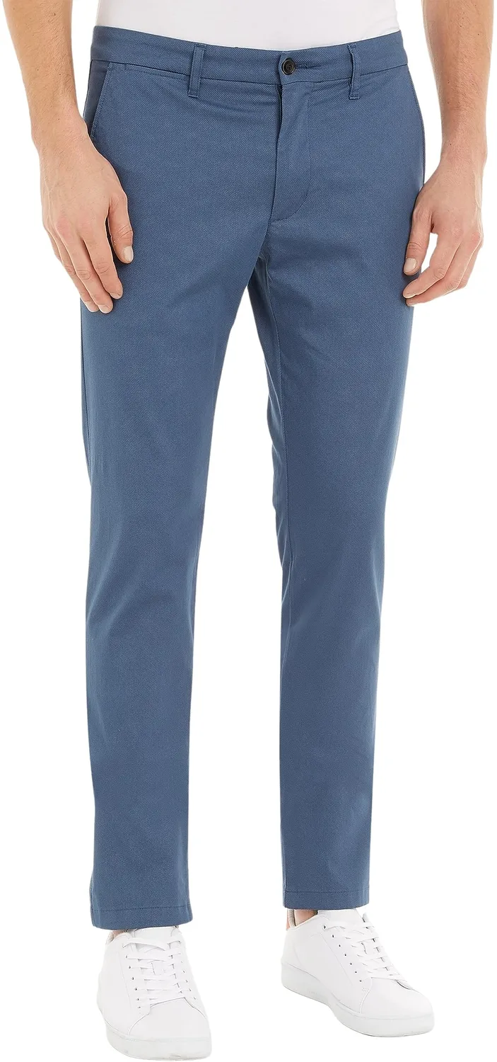 Tommy Hilfiger Bleecker Chino Pantaloni Uomo Grigio