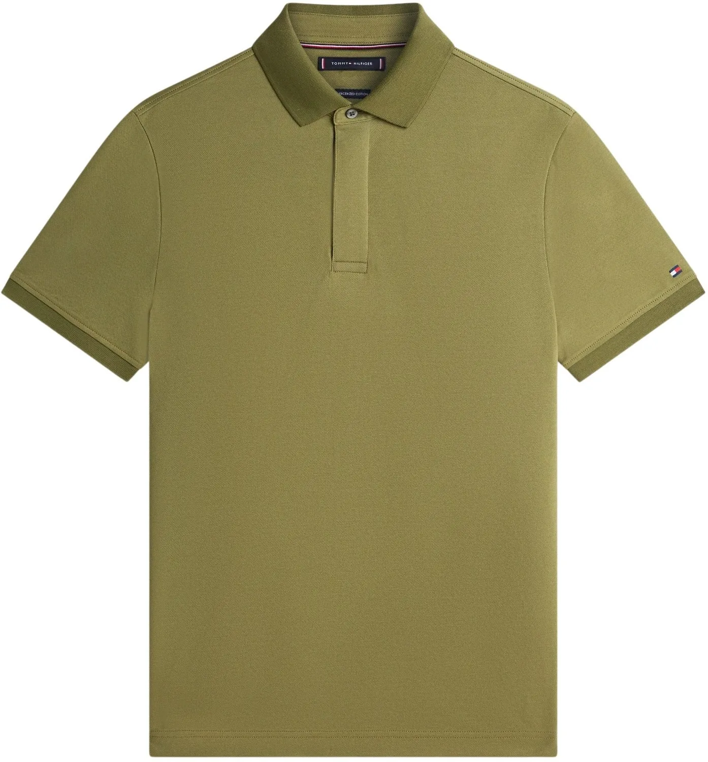 Tommy Hilfiger Hidden Placket Reg Polo MW0MW41513 polo uomo nero
