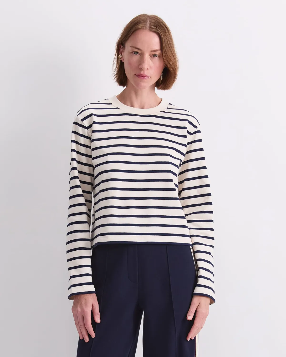 Sportscraft Sailor Stripe t-shirt righe manica lunga