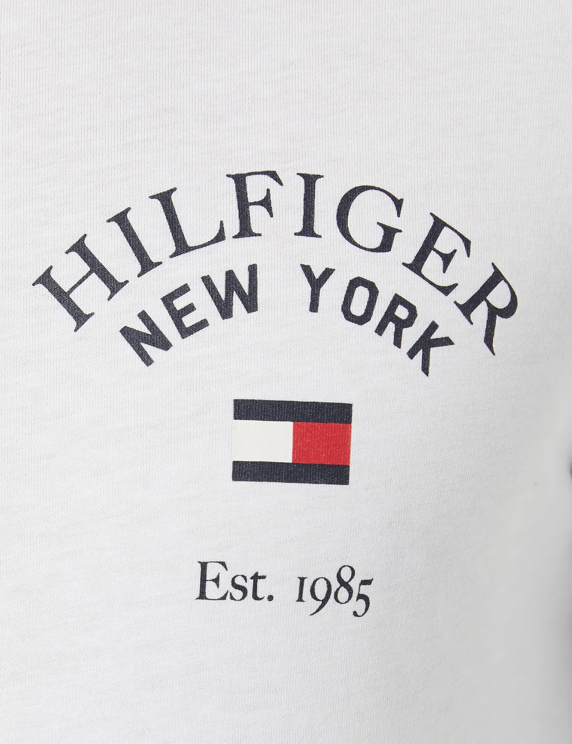 Tommy Hilfiger Maglia Manica Lunga uomo bianca XS