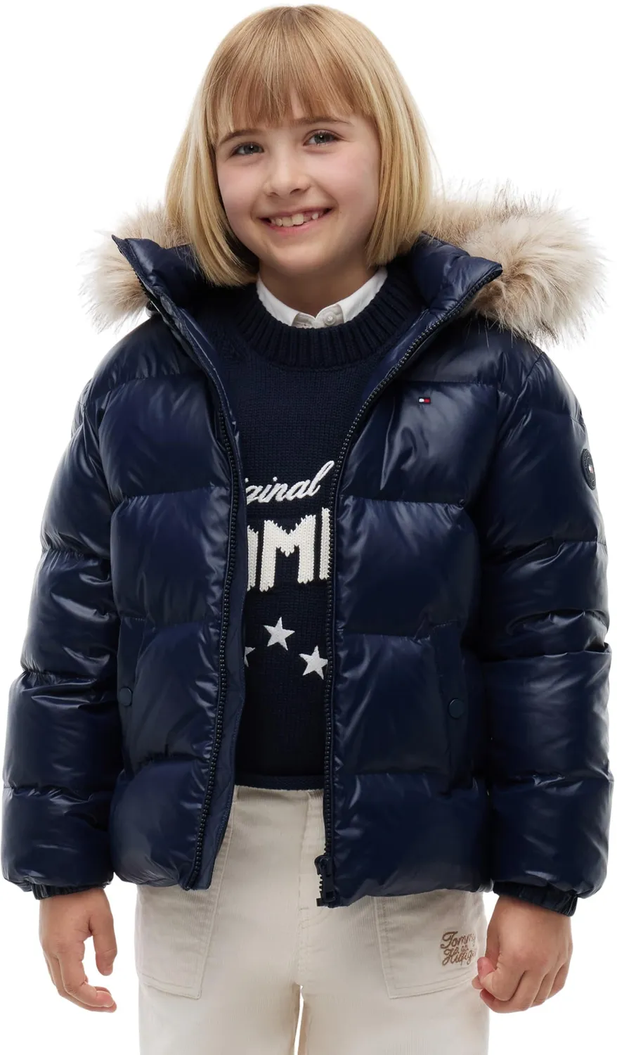 Tommy Hilfiger Essential KG0KG09673 piumino bambina 16 anni nero