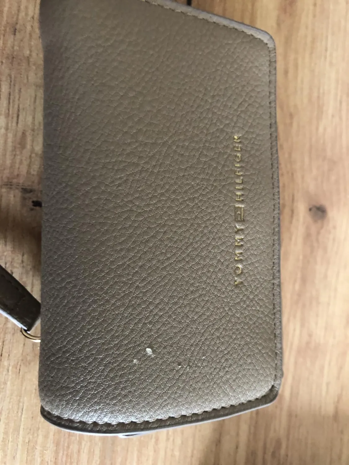 Tommy Hilfiger Logotape portafogli trifold blu Space Blue
