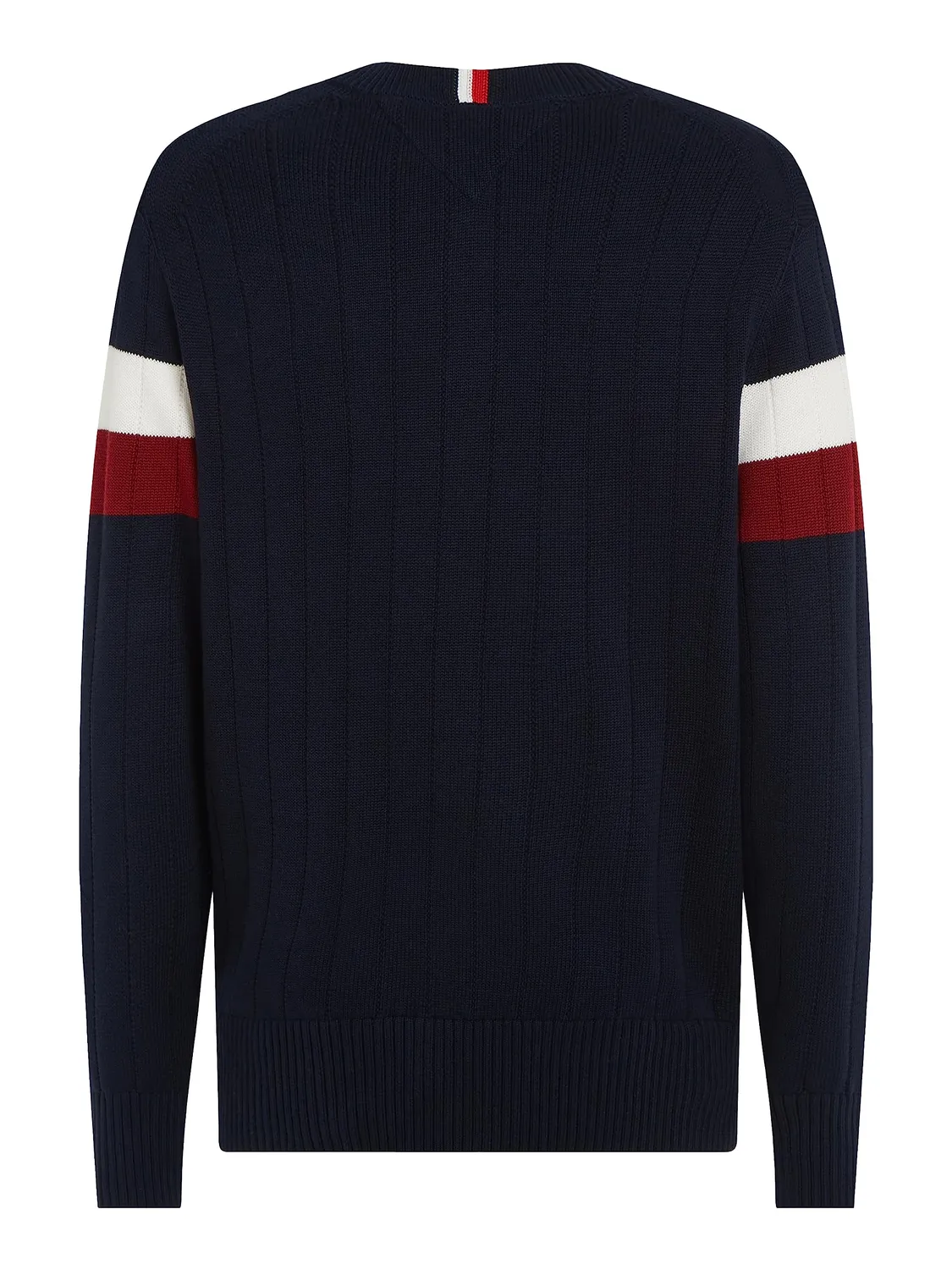 Tommy Hilfiger Colourblock MW0MW33094 Maglione Uomo XS Bianco