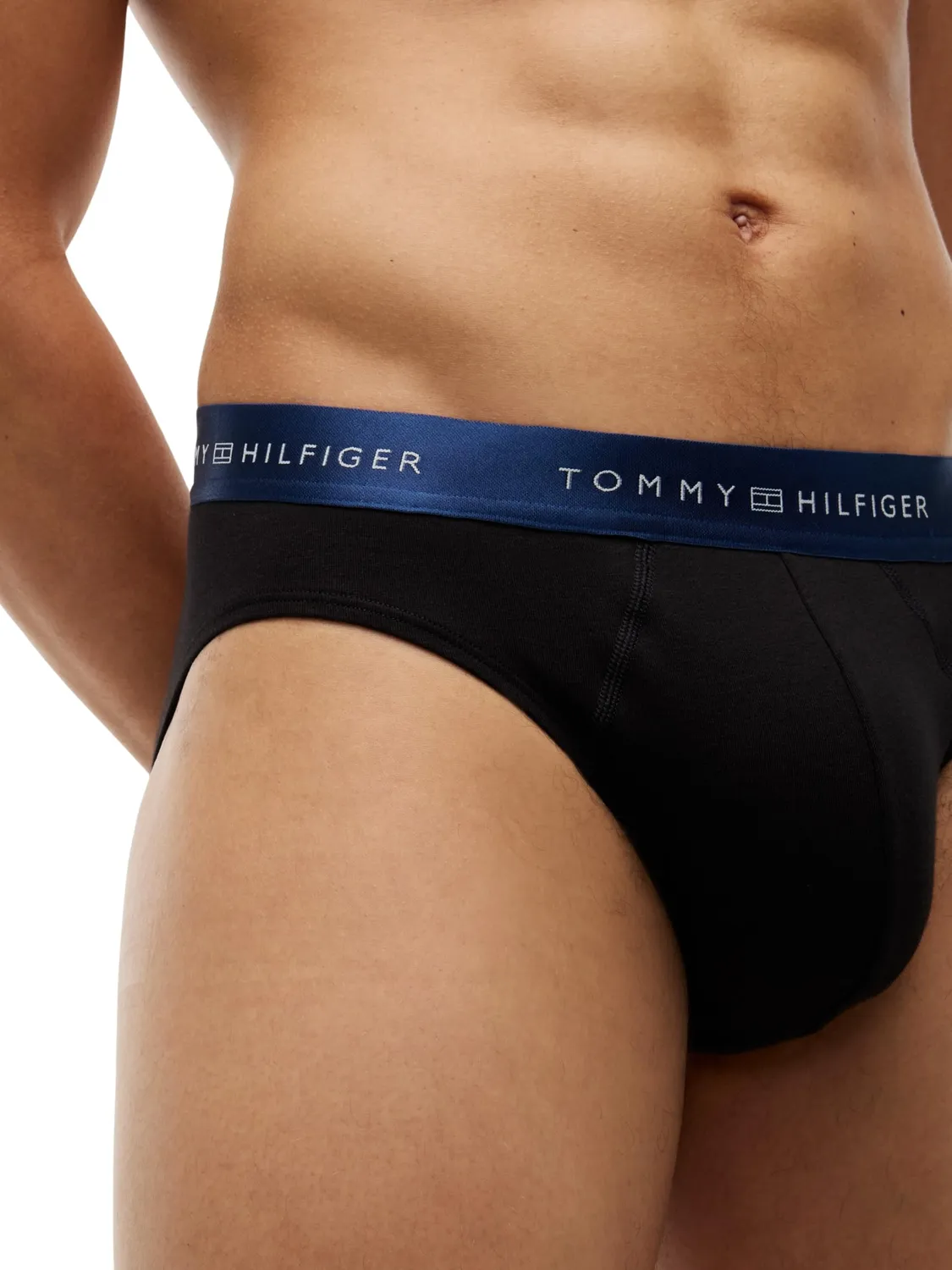 Tommy Hilfiger UM0UM03965 slip uomo L 3 pezzi metallic