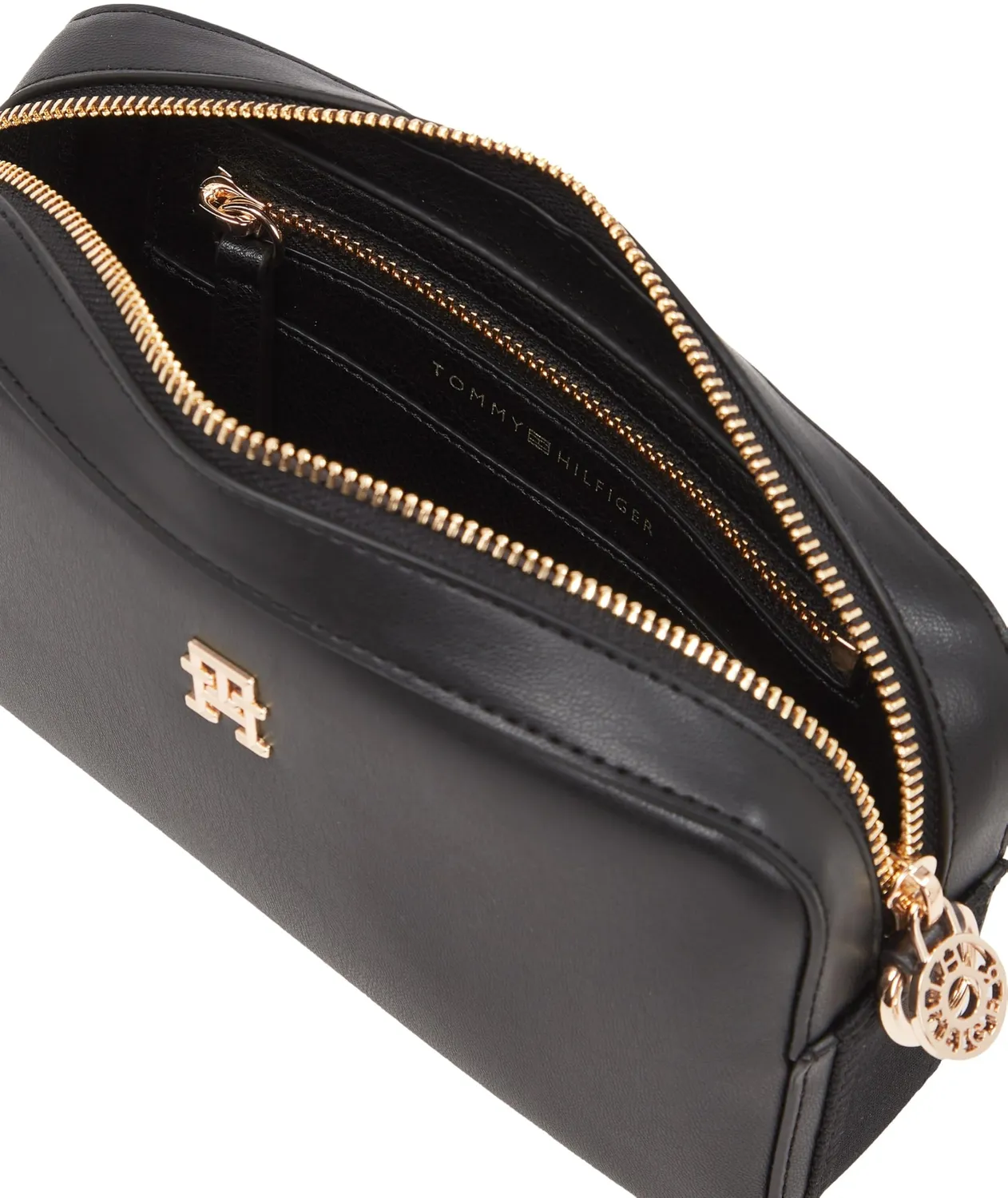 Tommy Hilfiger Distinct Camera Bag tracolla donna nera unica