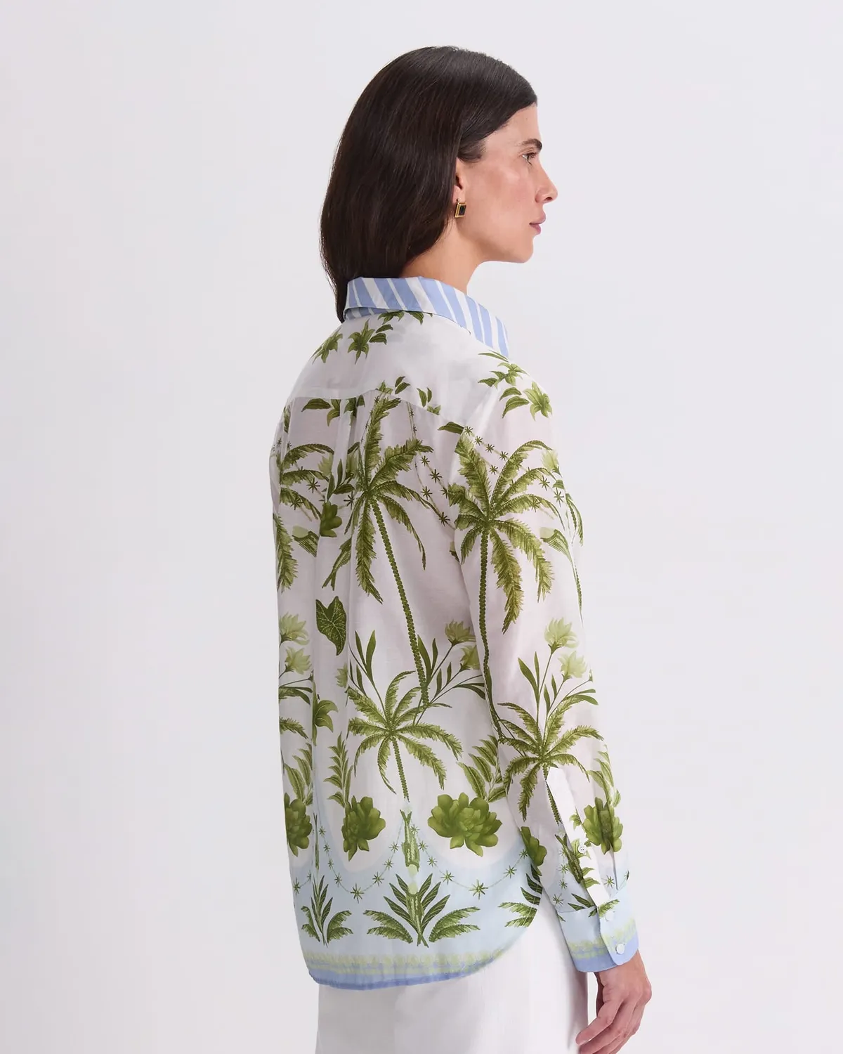 Sportscraft Hampton camicia cotone seta stampata