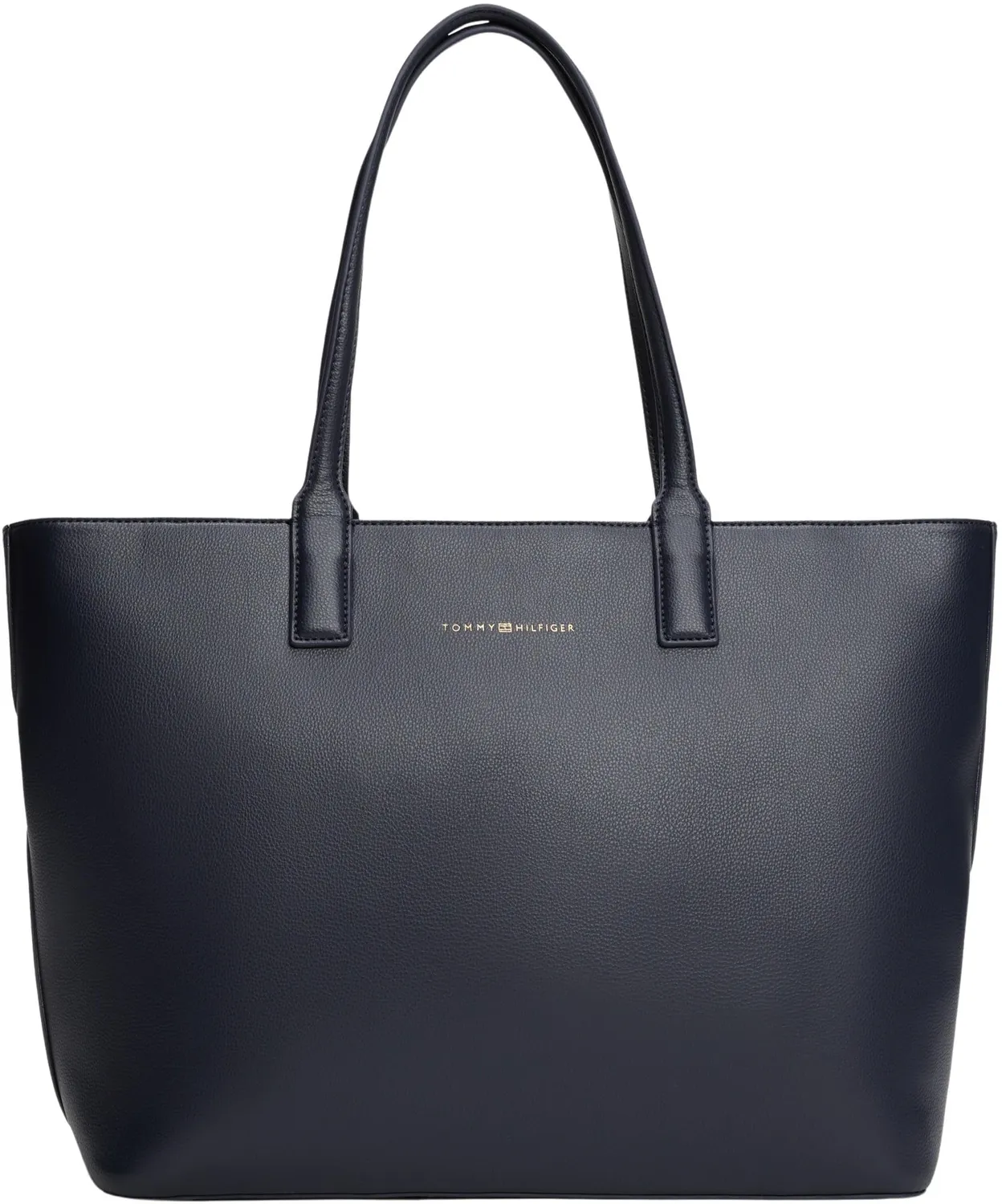 Tommy Hilfiger Logotape Tote Bag Donna Zip Nera