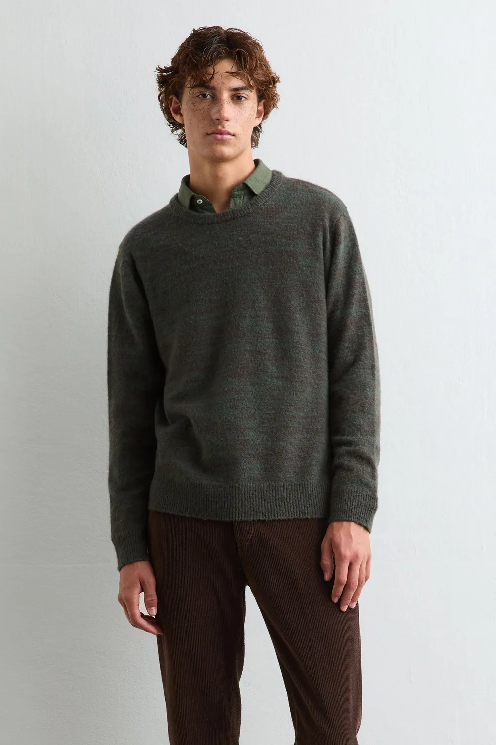 Massimo Alba Kane maglione uomo pino cashmere