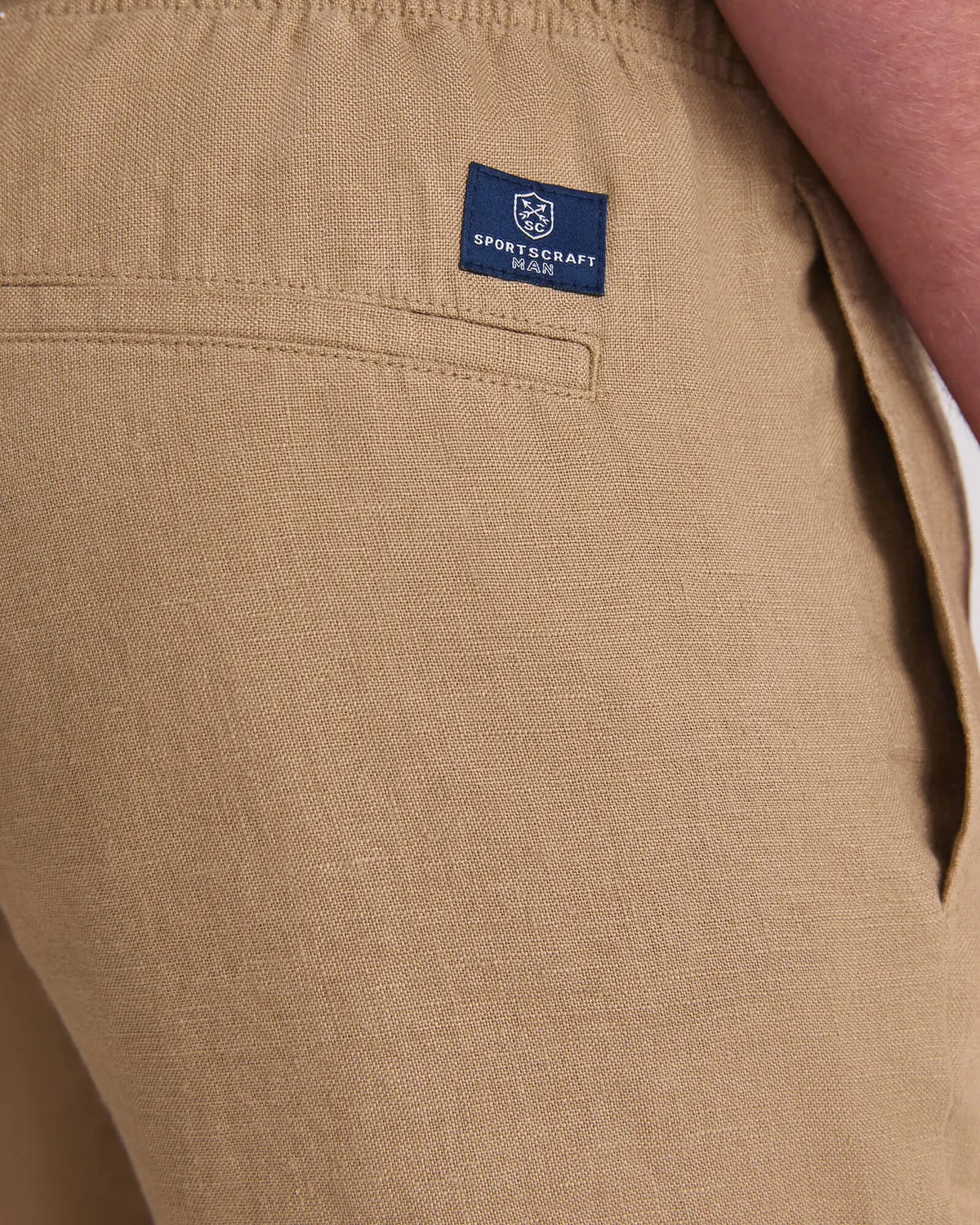 Sportscraft Caffery Shorts lino donna vita elastica