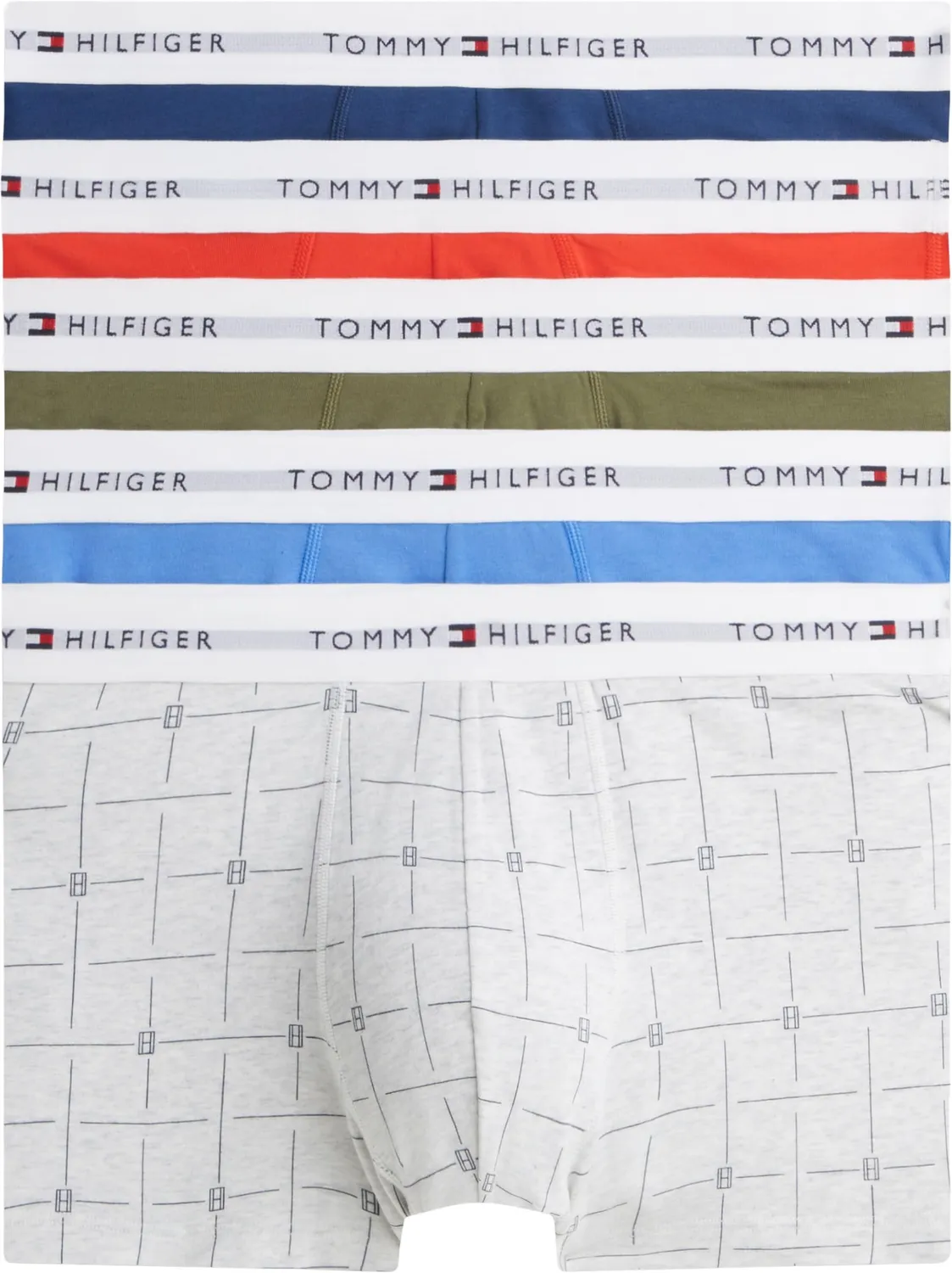 Tommy Hilfiger Trunk Print UM0UM03960 boxer uomo L pacco 5