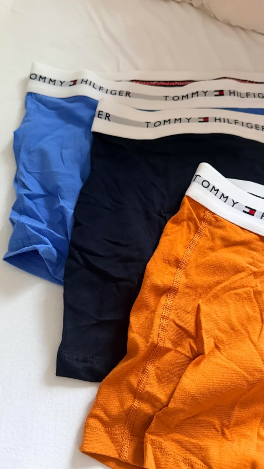 Tommy Hilfiger 3p Trunk UM0UM03889 Slip Uomo Cotone 3 Pezzi