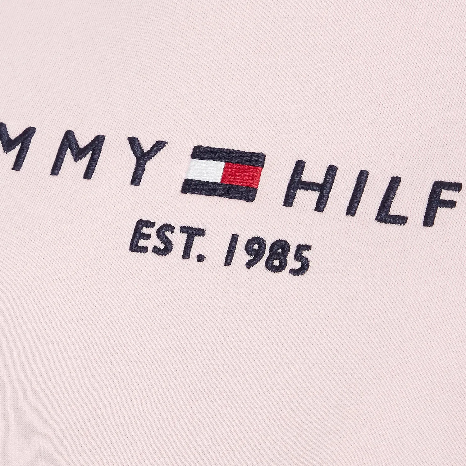 Tommy Hilfiger Felpa Donna con Cappuccio Rosa Pastel Pink XS