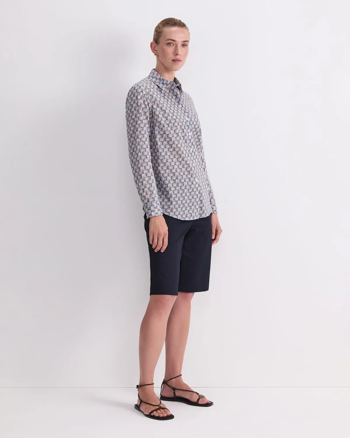 Sportscraft Evelyn Liberty camicia cotone floreale manica lunga