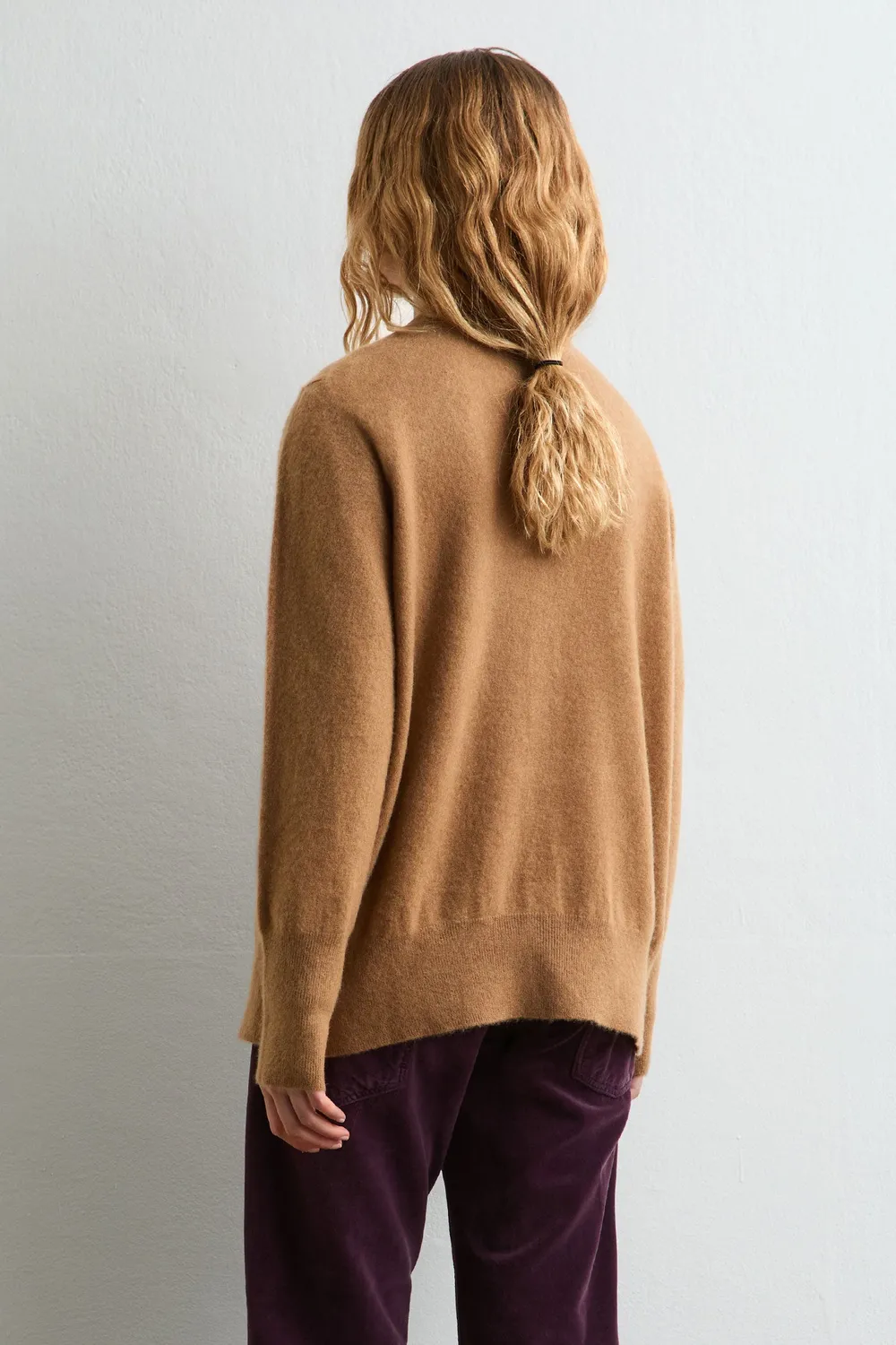 Massimo Alba Hope cardigan donna cannella cashmere