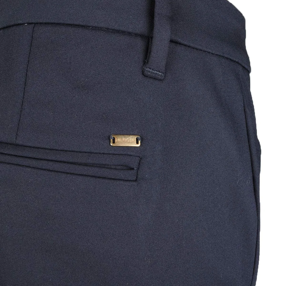 Tommy Hilfiger Heritage 1M87647781 Pantaloni Donna Slim Fit Cotone