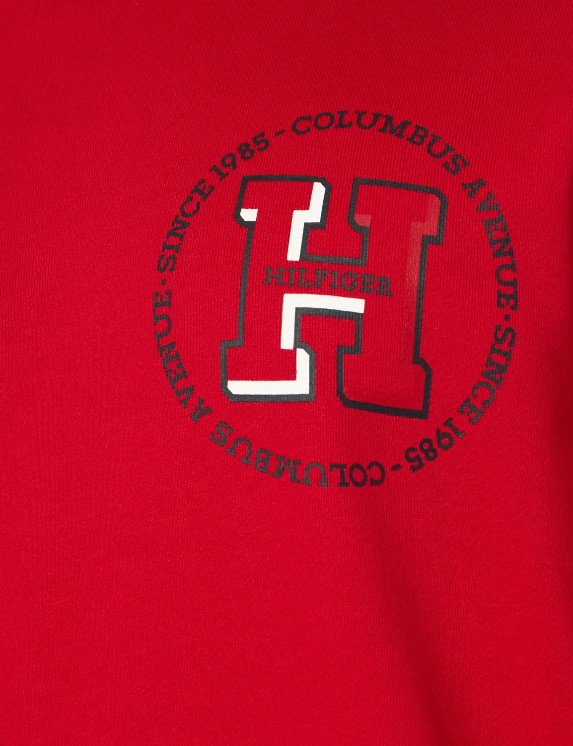 Tommy Hilfiger Felpa con Cappuccio Uomo Primary Red felpa rossa