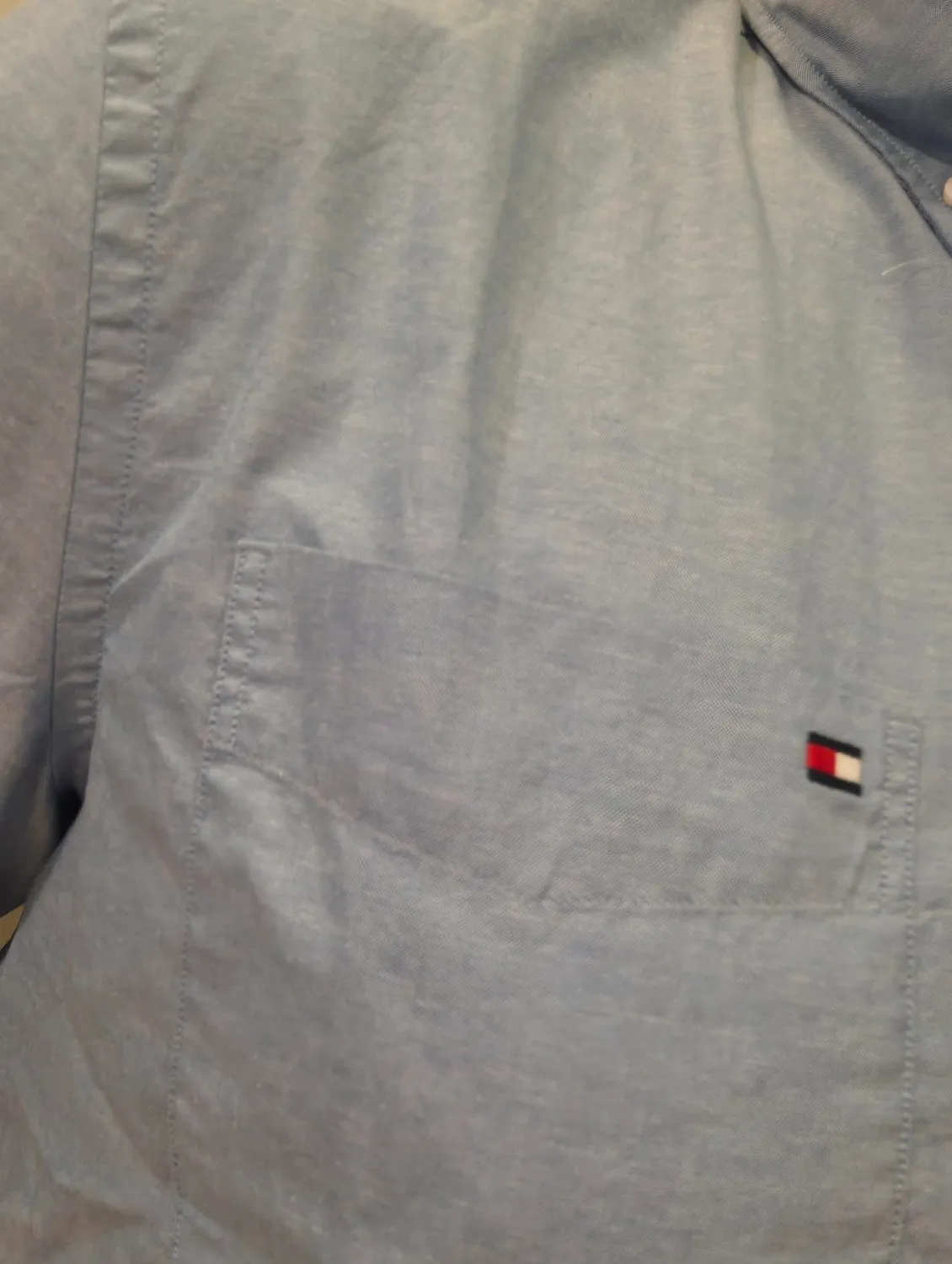 Tommy Hilfiger Oxford MW0MW42285 camicia uomo corte