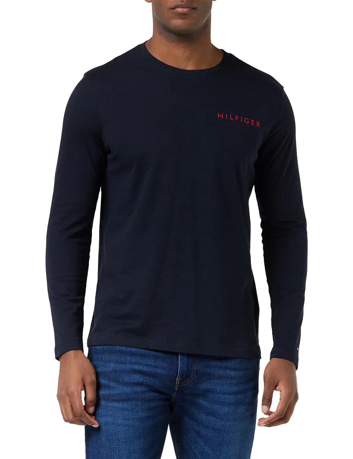 Tommy Hilfiger Pop Color maglietta uomo maniche lunghe verde