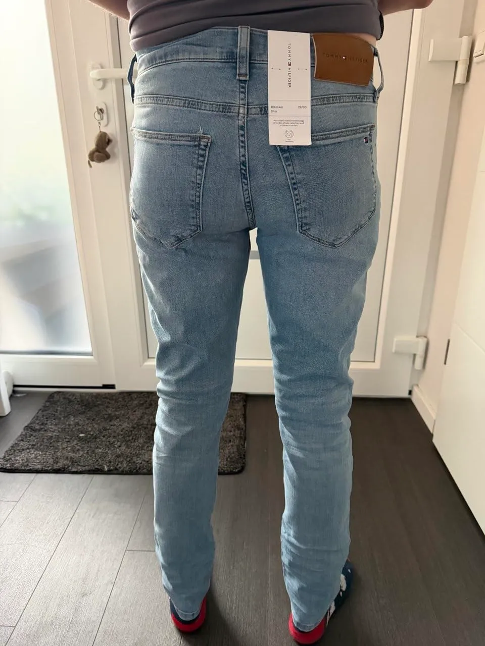 Tommy Hilfiger Bleeker jeans uomo slim lavaggio medio 34W/32L