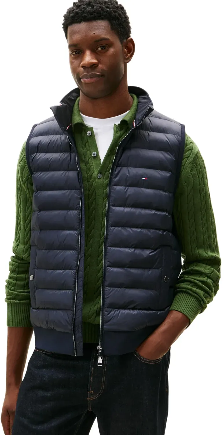 Tommy Hilfiger Mix Media Ess RWB Mw0mw41441 gilet unisex L