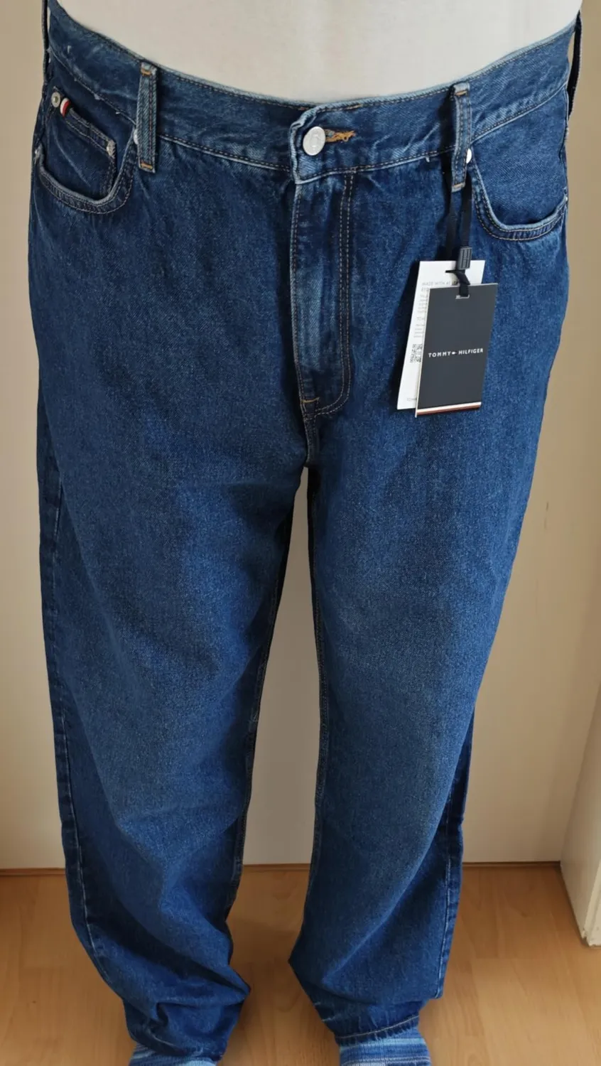 Tommy Hilfiger MW0MW42328 jeans uomo 36W/32L blu