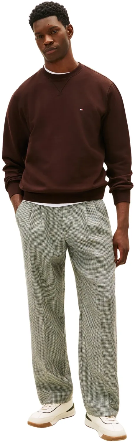 Tommy Hilfiger Seasonal Fleece Felpa Girocollo Uomo in Pile