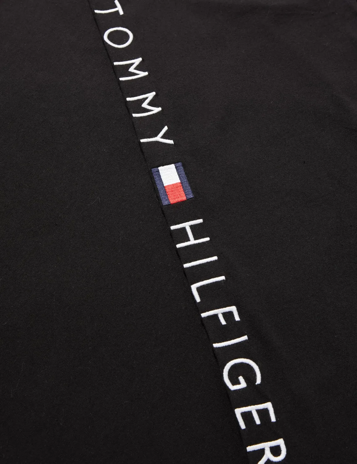 Tommy Hilfiger Tommy Logo MW0MW34147 maglia manica lunga nero