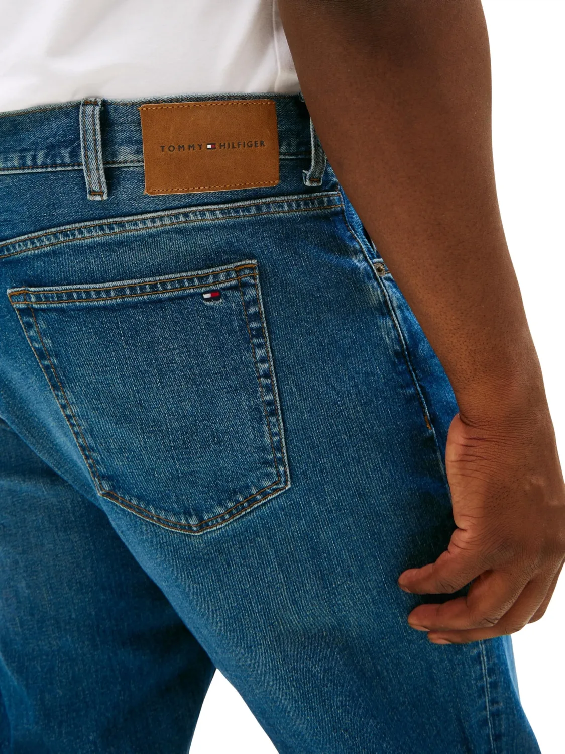 Tommy Hilfiger Madison jeans uomo 44W/34L vita media